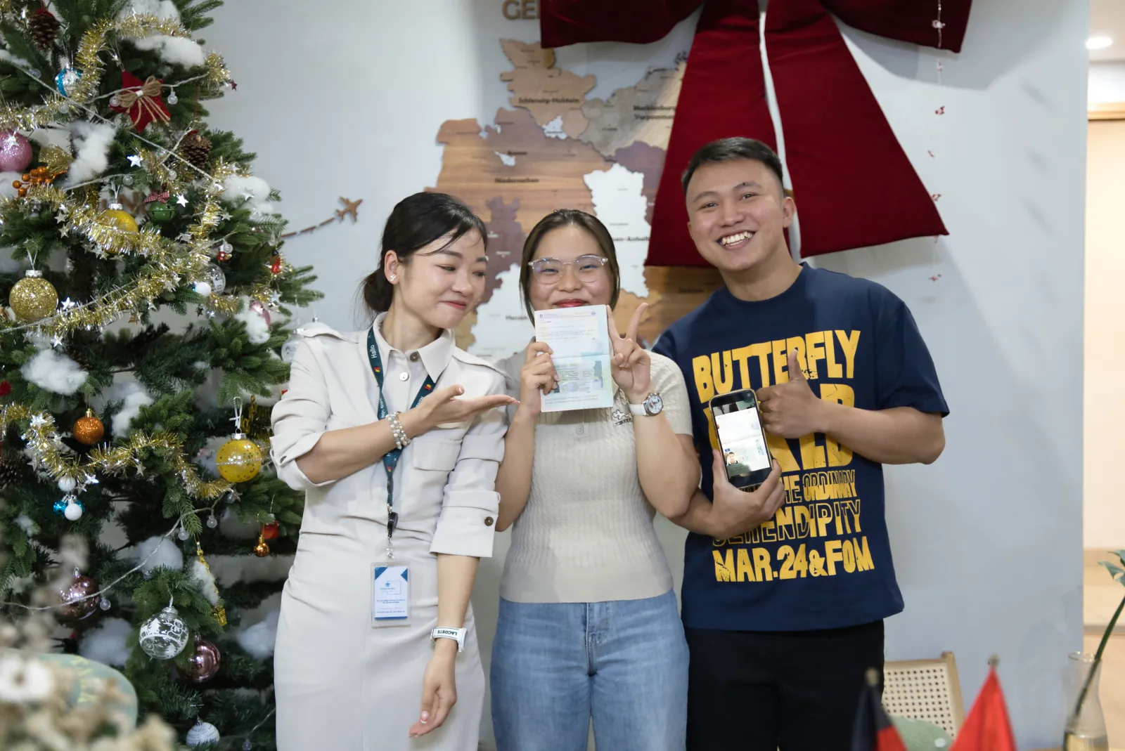 Học viên NaNu NaNa nhận visa du học Đức